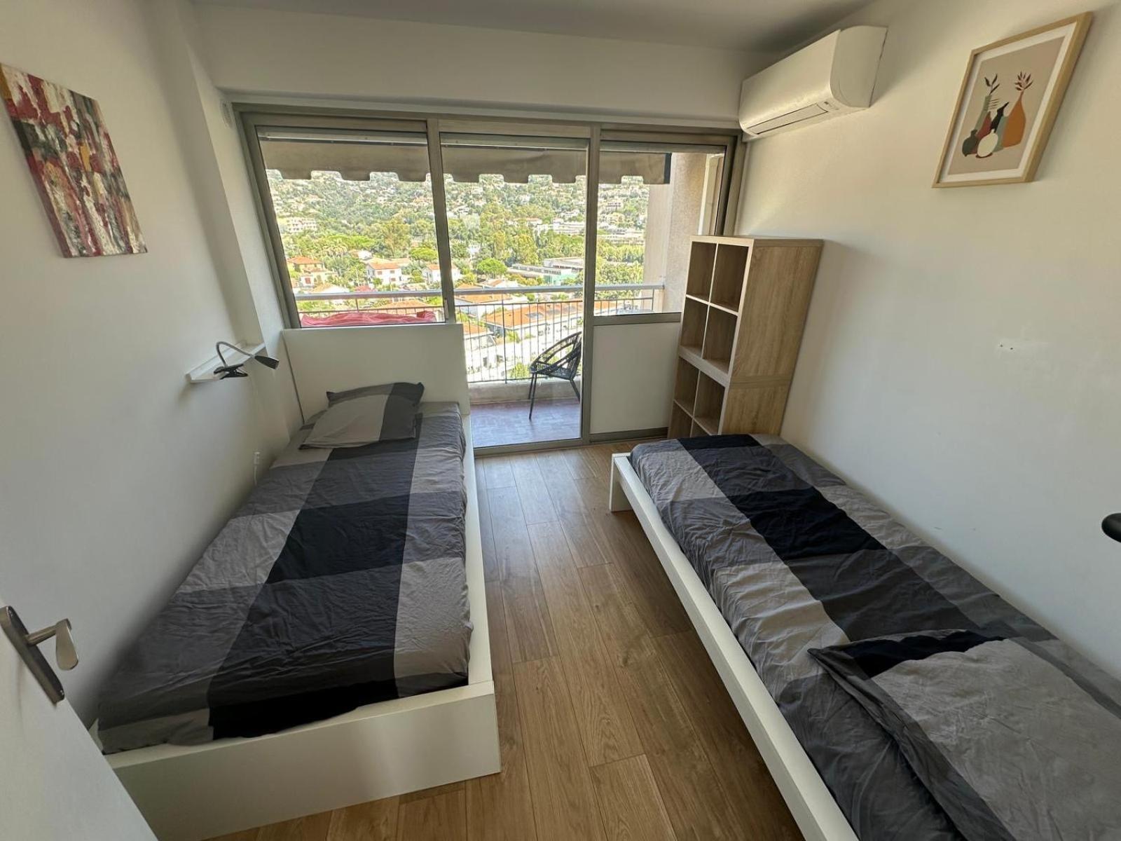 Appartement T3 De Standing Vue Mer Et Marina Mandelieu Eksteriør billede