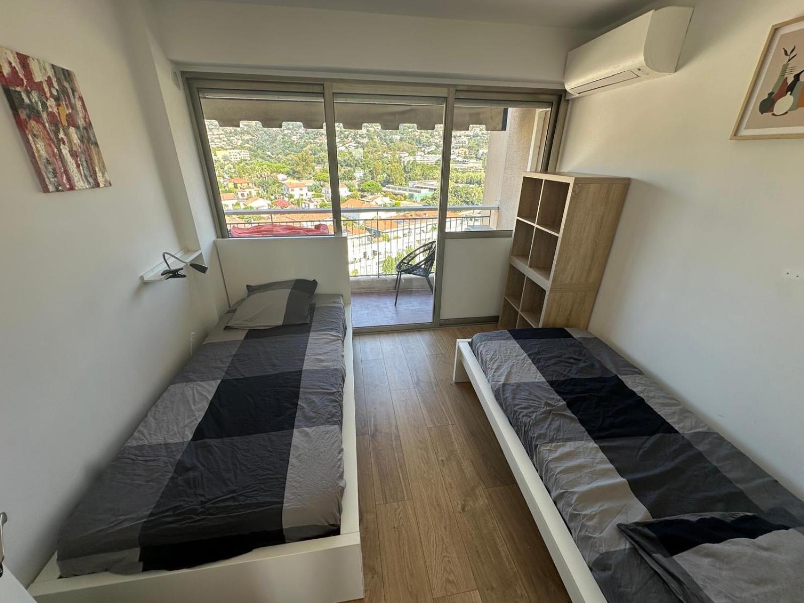 Appartement T3 De Standing Vue Mer Et Marina Mandelieu Eksteriør billede