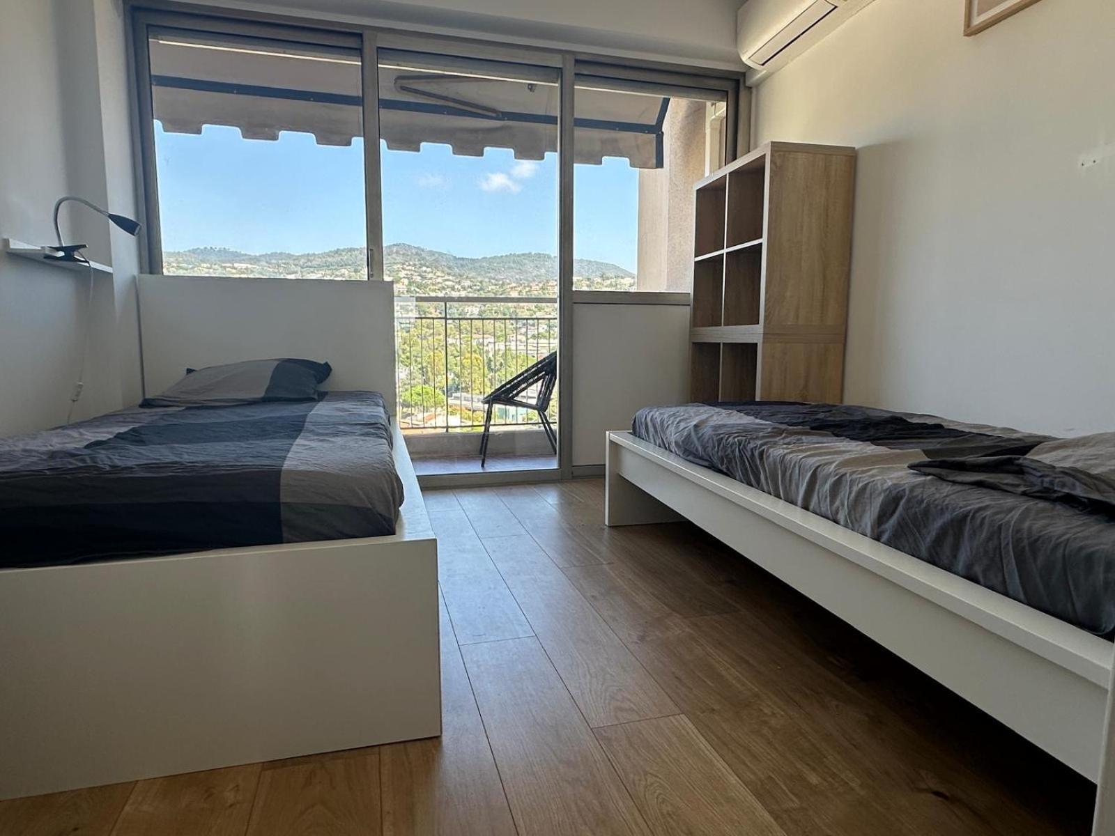 Appartement T3 De Standing Vue Mer Et Marina Mandelieu Eksteriør billede