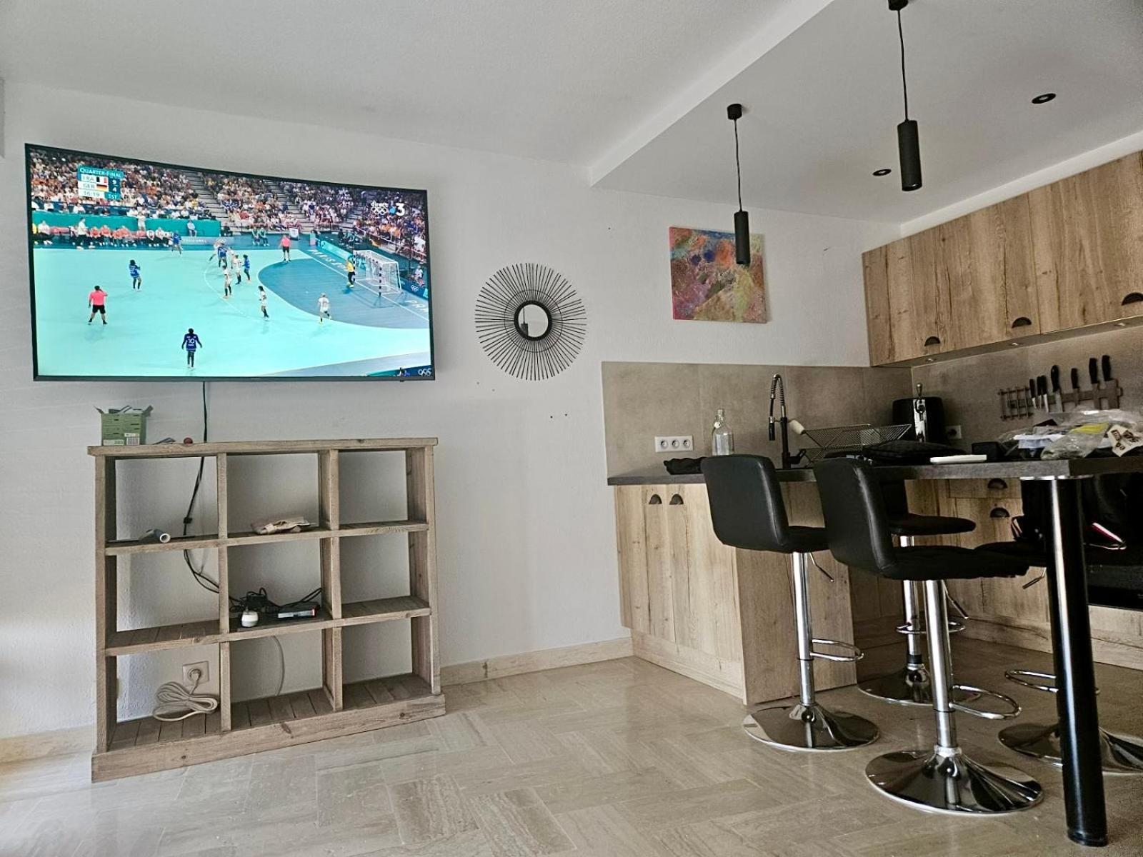Appartement T3 De Standing Vue Mer Et Marina Mandelieu Eksteriør billede