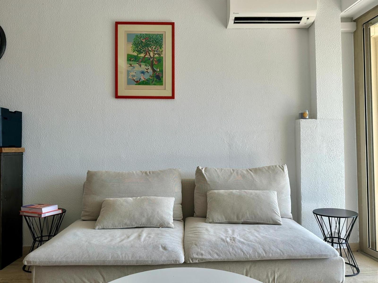 Appartement T3 De Standing Vue Mer Et Marina Mandelieu Eksteriør billede